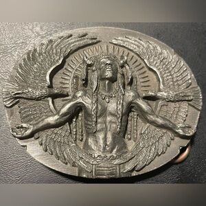 Siskeyou America Native Belt Buckle